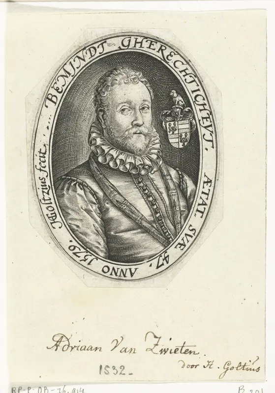 Portret van Adriaen van Swieten Wall Art by Unknown - High-Resolution Digital Print