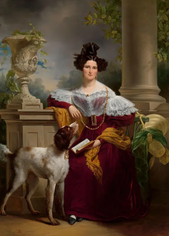 Portret van Alida Christina Assink Wall Art by Jan Adam Kruseman - High-Resolution Digital Print