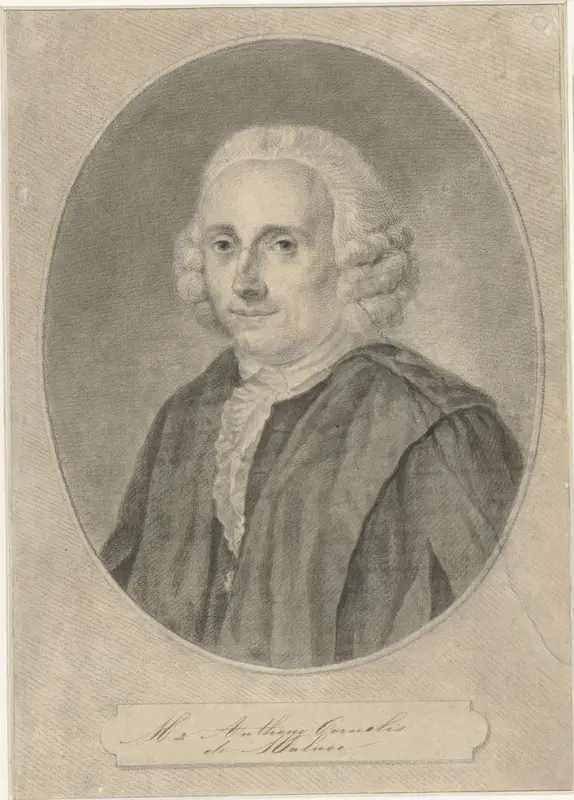 Portret van Anthony Cornelis Malnoë Wall Art by Unknown - High-Resolution Digital Print