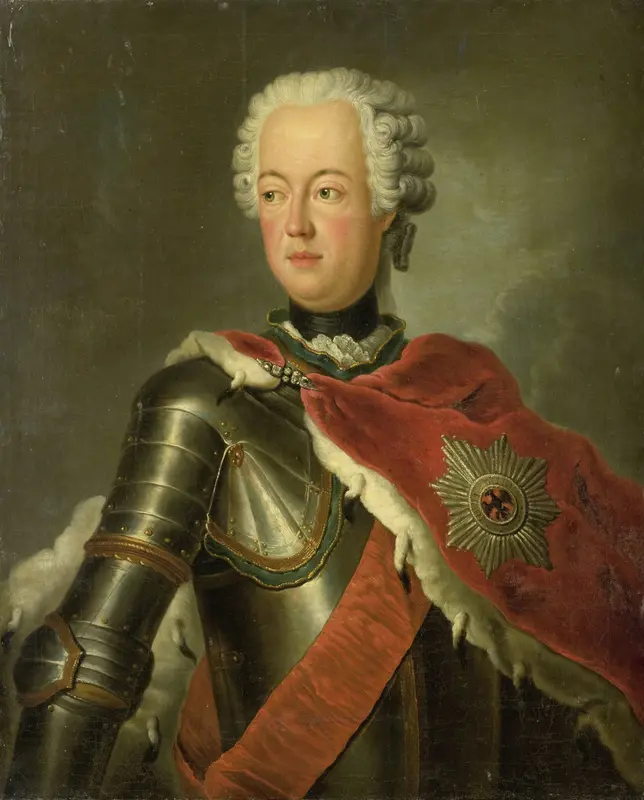 Portret van August Wilhelm (1722-1758) Wall Art by Unknown - High-Resolution Digital Print