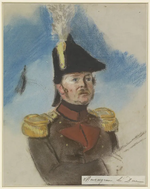 Portret van Bernard, hertog van Saksen-Weimar Wall Art by Jacob Joseph Eeckhout - High-Resolution Digital Print