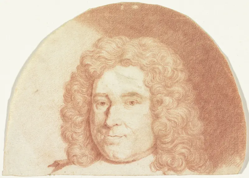 Portret van Bernard Picart Wall Art by anonymous - High-Resolution Digital Print