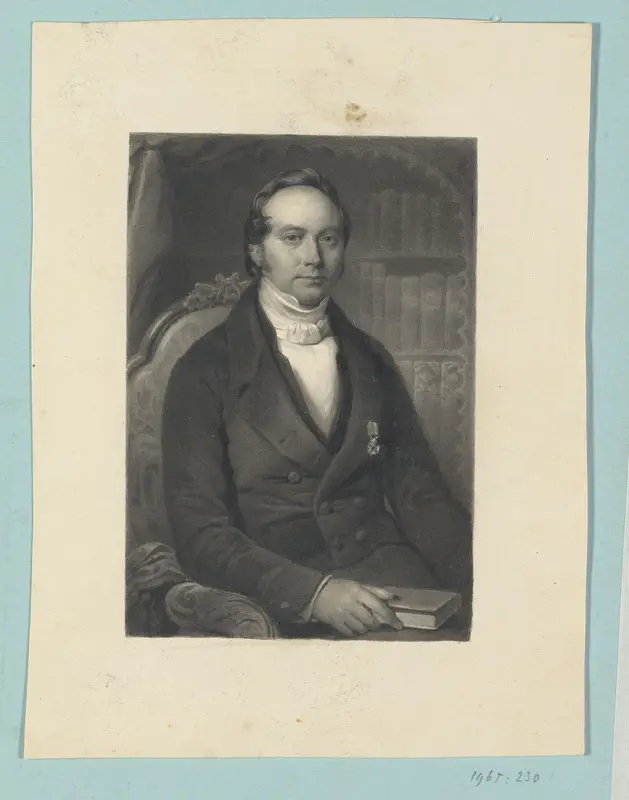 Portret van Bernhard ter Haar Wall Art by Johann Wilhelm Kaiser (I) - High-Resolution Digital Print