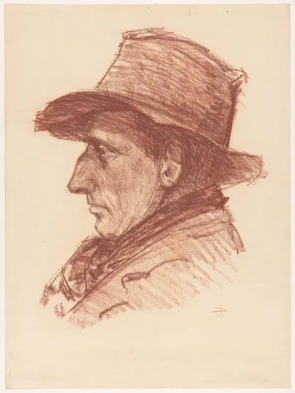Portret van boer Haitsma uit Bergen Wall Art by Unknown - High-Resolution Digital Print