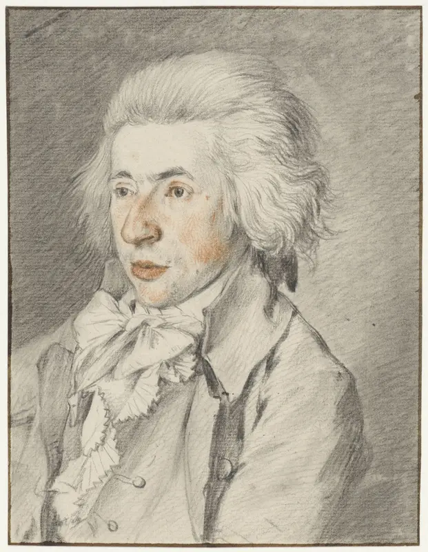 Portret van Carel Lodewijk Hansen Wall Art by Wybrand Hendriks - High-Resolution Digital Print