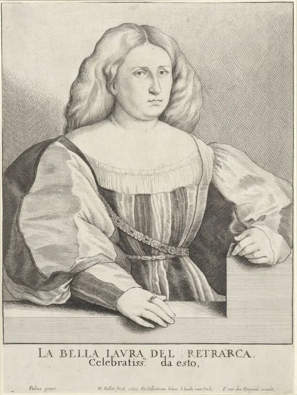 Portret van Catharina Cornaro Wall Art by Unknown - High-Resolution Digital Print