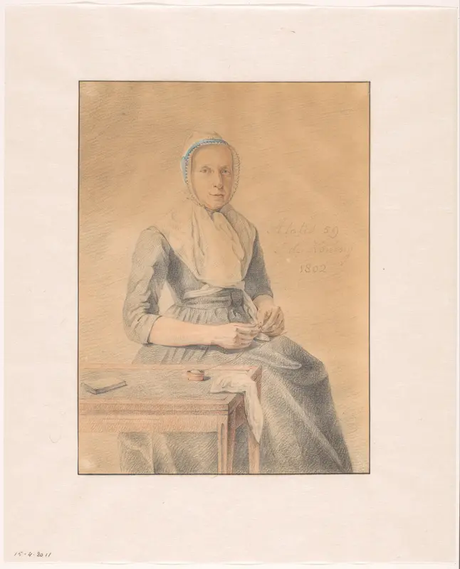 Portret van Catharina van Eck Wall Art by Unknown - High-Resolution Digital Print