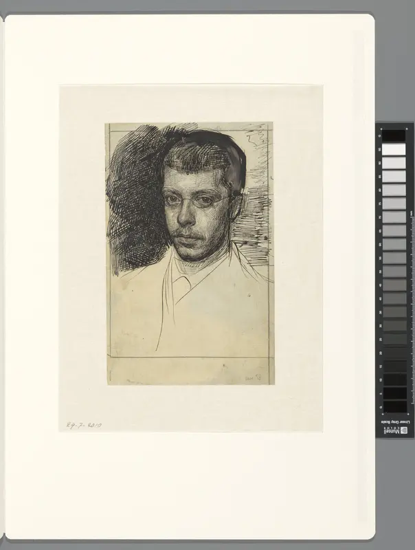Portret van Ch. M. van Deventer Wall Art by Jan Veth - High-Resolution Digital Print