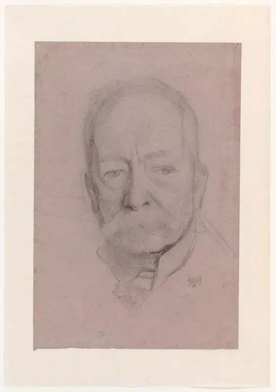 Portret van Charles Rochussen Wall Art by Pieter de Josselin de Jong - High-Resolution Digital Print