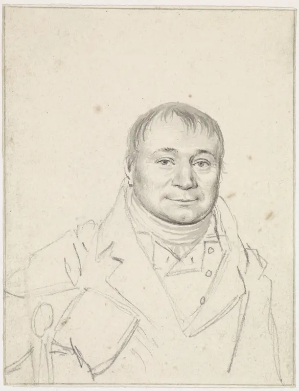 Portret van Chrétien Dubois Wall Art by Hendrik Willem Caspari - High-Resolution Digital Print