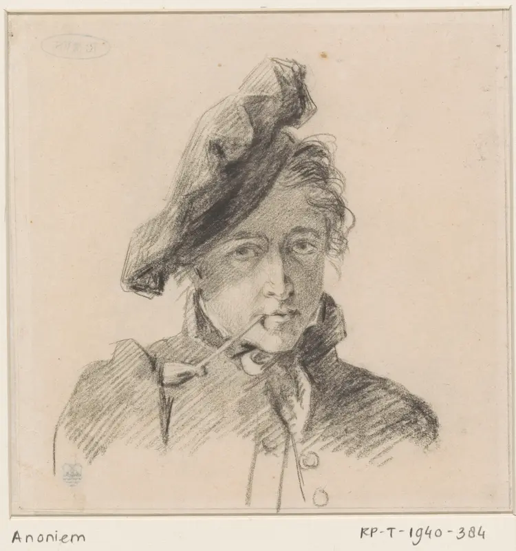 Portret van Christiaan Julius Lodewijk Portman Wall Art by anonymous - High-Resolution Digital Print
