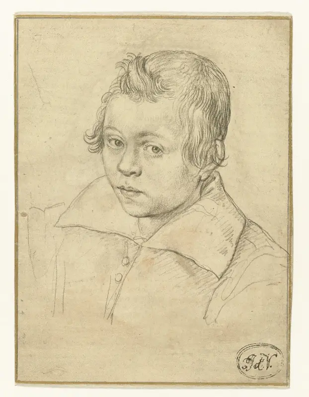 Portret van Christiaen Rodenburg (?) Wall Art by Hendrick Goltzius - High-Resolution Digital Print
