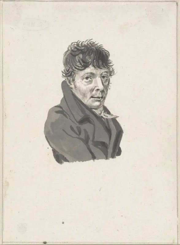 Portret van Christian Henning Wall Art by Unknown - High-Resolution Digital Print