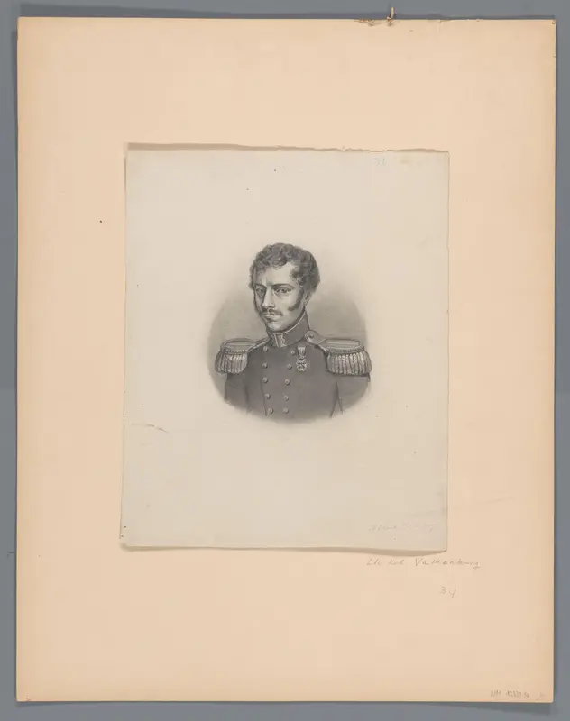 Portret van Coenraad van Valkenburg Wall Art by Unknown - High-Resolution Digital Print