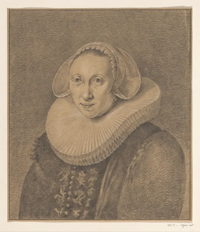 Portret van Cornelia Pronck Wall Art by Jean Bernard - High-Resolution Digital Print