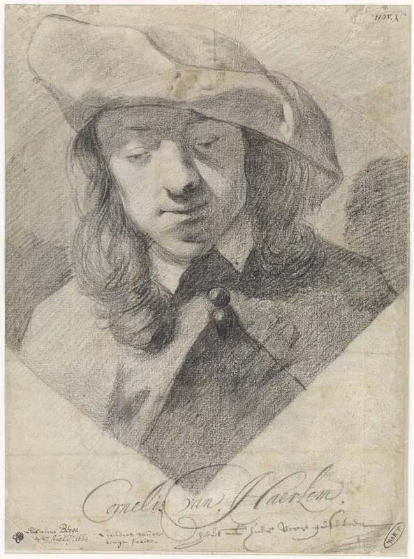 Portret van Cornelis Bega Wall Art by Leendert van der Cooghen - High-Resolution Digital Print