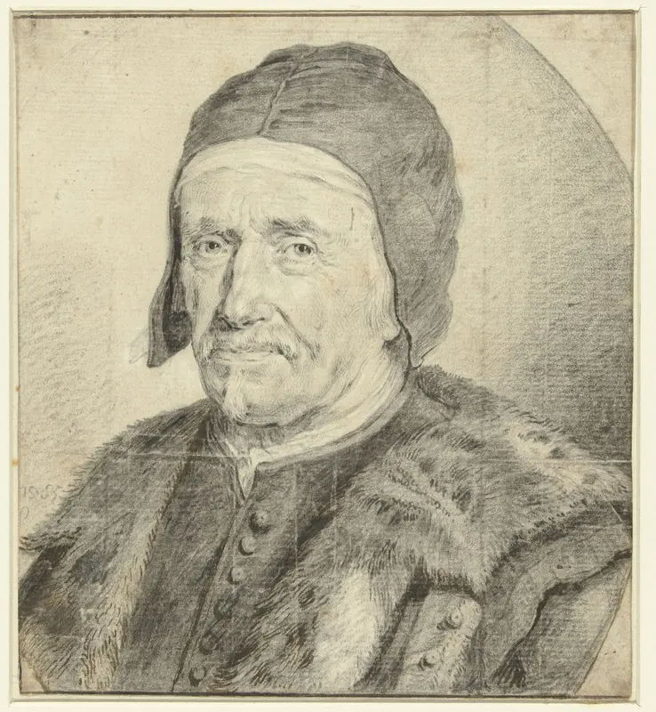 Portret van Cornelis Pietersz. Hooft, burgemeester van Amsterdam Wall Art by Unknown - High-Resolution Digital Print
