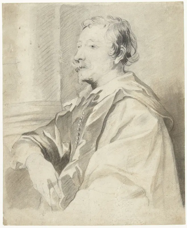 Portret van Cornelis Schut Wall Art by anonymous - High-Resolution Digital Print