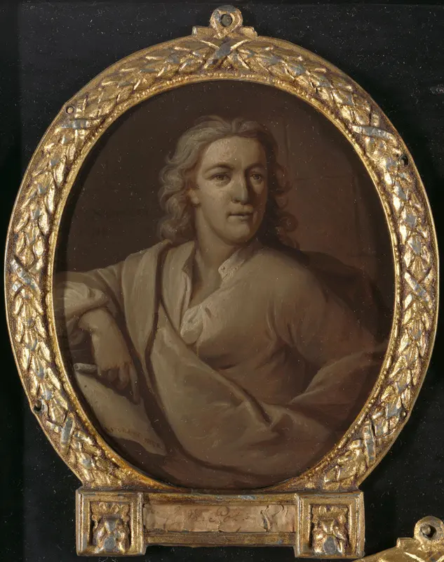 Portret van Cornelis van der Pot (1707-1728). Koopman en dichter te Rotterdam Wall Art by Dionys van Nijmegen - High-Resolution Digital Print