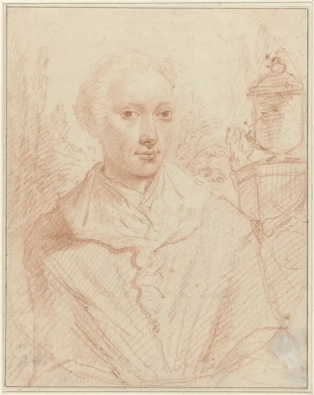 Portret van de echtgenote van Siewert van der Meulen Wall Art by A. Weenix - High-Resolution Digital Print