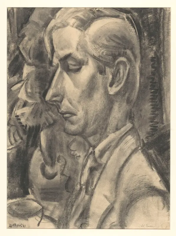 Portret van Dé Essers Wall Art by Leo Gestel - High-Resolution Digital Print