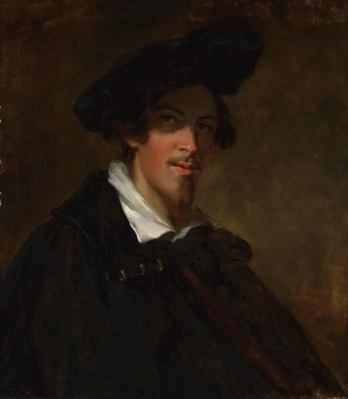 Portret van de kunstenaar Wall Art by Pierre Louis Dubourcq - High-Resolution Digital Print
