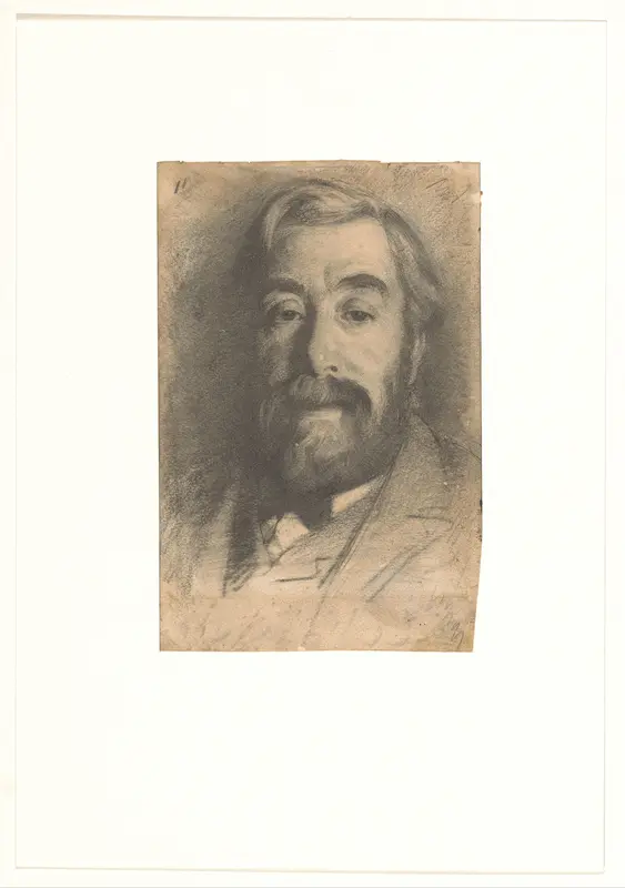 Portret van de kunstschilder Anton Mauve Wall Art by Willem Witsen - High-Resolution Digital Print