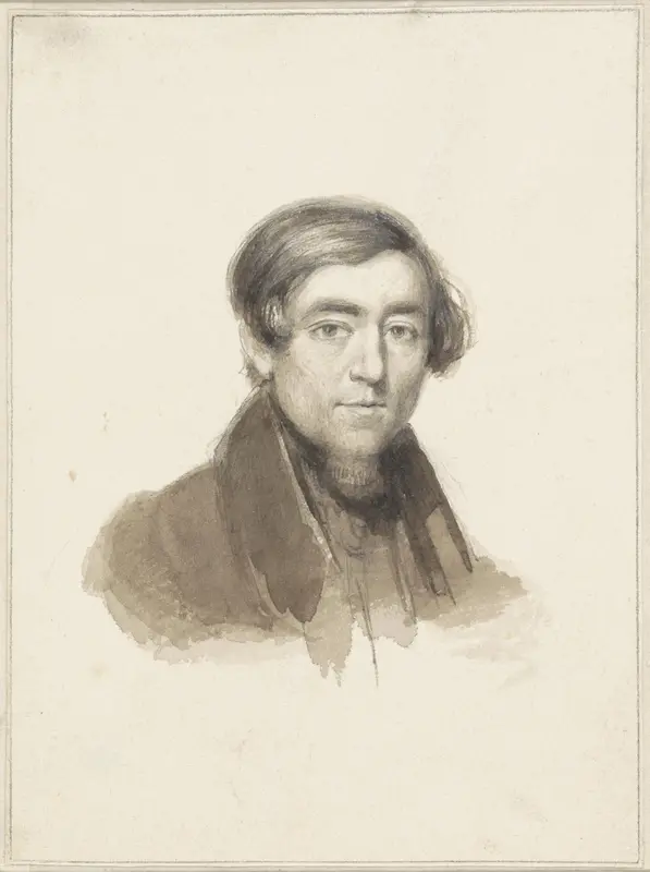 Portret van de schilder Kasparus Karsen Wall Art by Unknown - High-Resolution Digital Print