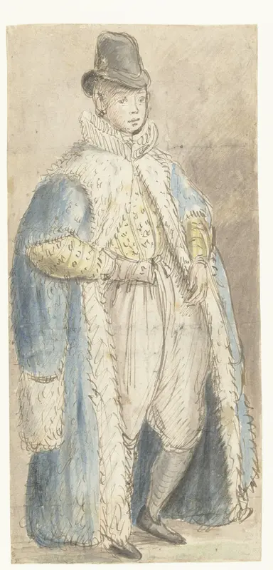 Portret van de zoon van Frederik V van de Palts (?) Wall Art by Unknown - High-Resolution Digital Print