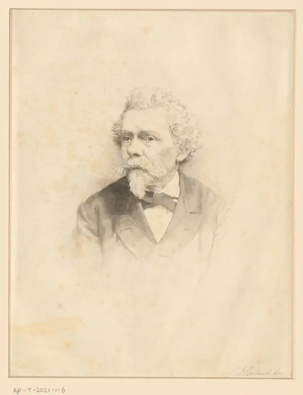 Portret van Dirk van Lokhorst Wall Art by Unknown - High-Resolution Digital Print