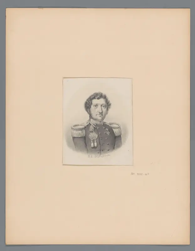 Portret van D.L. Wilhelmie Wall Art by Unknown - High-Resolution Digital Print