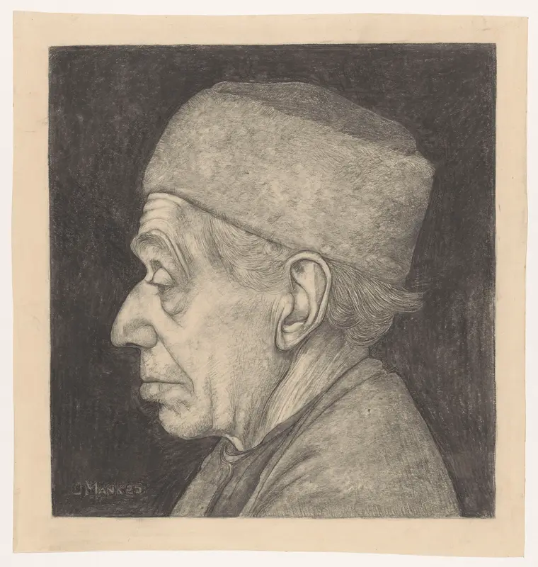 Portret van Douwe de Groot Wall Art by Unknown - High-Resolution Digital Print