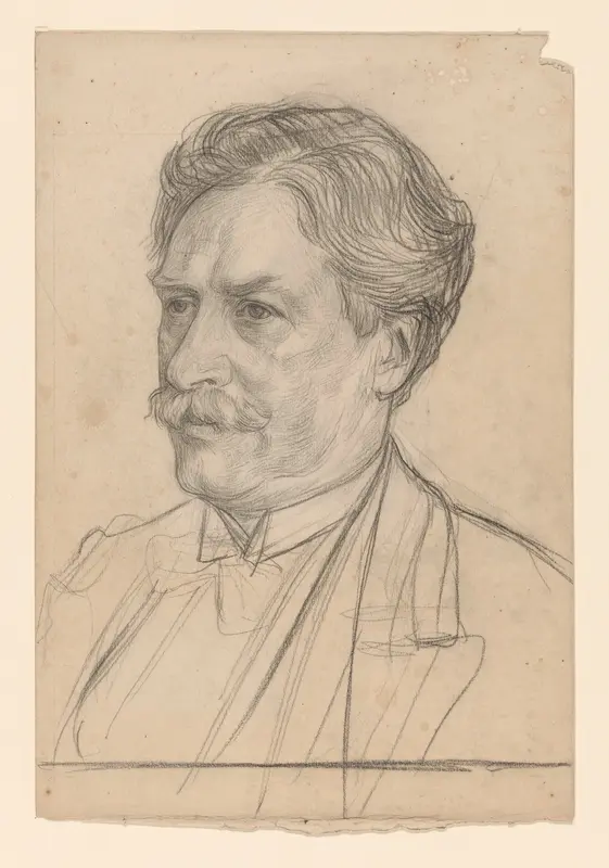 Portret van dr. H. Snellen Wall Art by Jan Veth - High-Resolution Digital Print