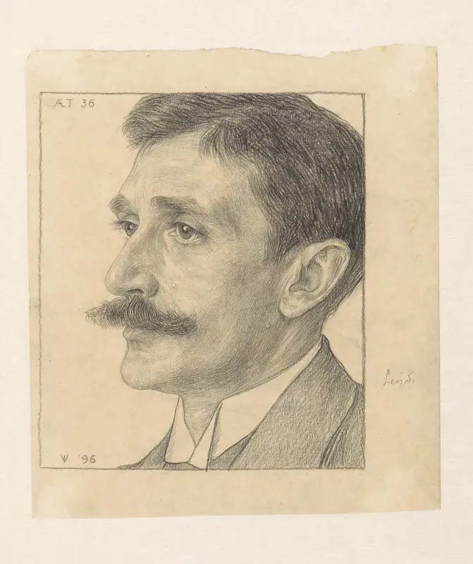Portret van dr. W.J. Leyds Wall Art by Unknown - High-Resolution Digital Print