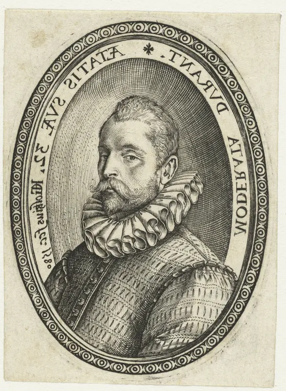 Portret van een 32-jarige man (Gysbert van Duvenvoorde?) Wall Art by Unknown - High-Resolution Digital Print