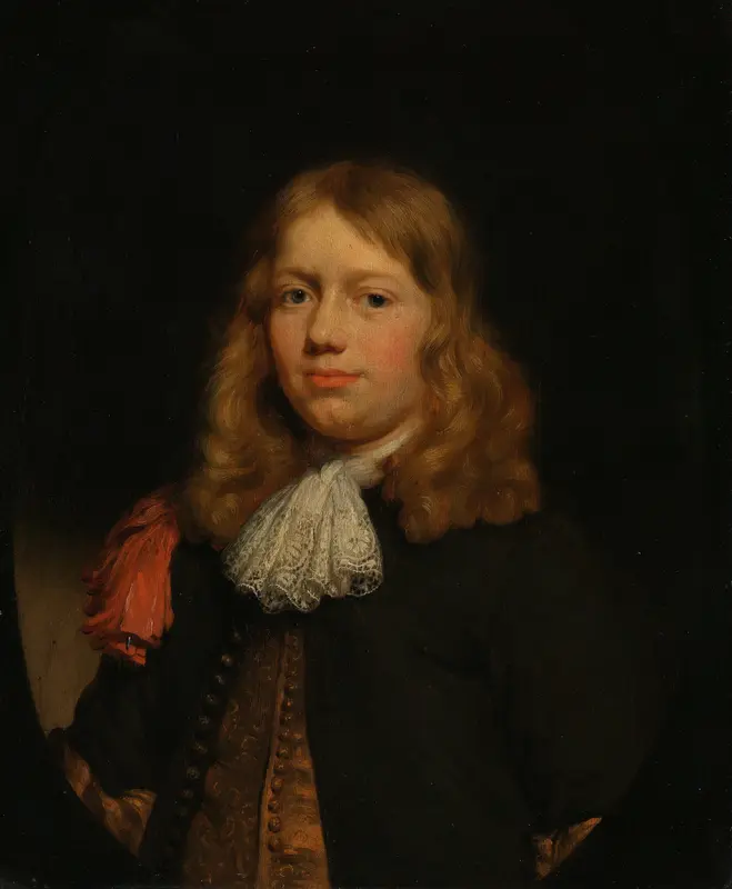 Portret van een jonge man Wall Art by Unknown - High-Resolution Digital Print