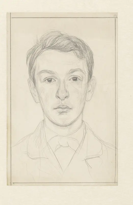Portret van een jongen Wall Art by Jan Veth - High-Resolution Digital Print