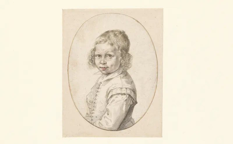 Portret van een kleine jongen Wall Art by Jacques de Gheyn (II) - High-Resolution Digital Print