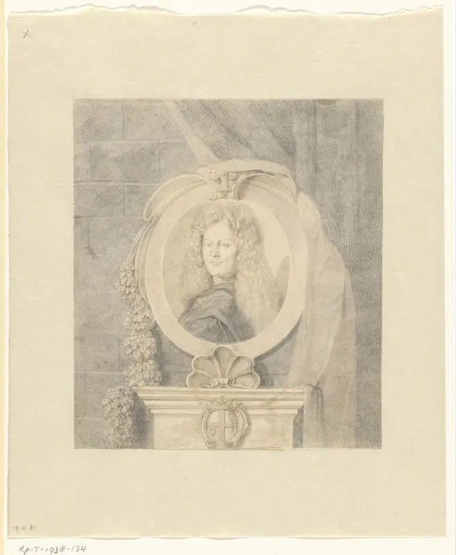 Portret van een lid van de familie Singendonck Wall Art by Unknown - High-Resolution Digital Print