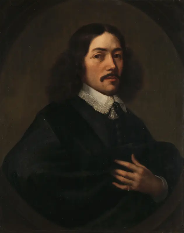 Portret van een man Wall Art by Dirck Craey - High-Resolution Digital Print