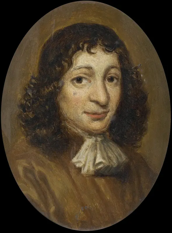 Portret van een man Wall Art by Johan Michaël Schmidt Crans - High-Resolution Digital Print