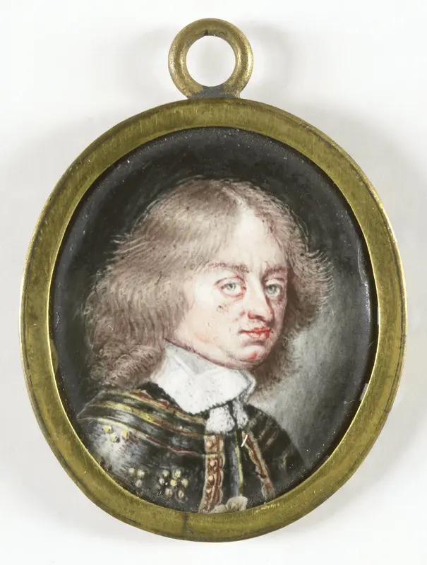 Portret van een man, misschien Louis II van Bourbon (1621-86), prins van Condé Wall Art by anonymous - High-Resolution Digital Print
