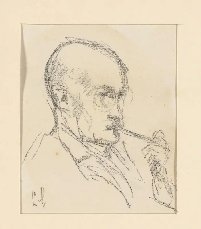 Portret van een man, mogelijk Karel Joseph Willerding Wall Art by Unknown - High-Resolution Digital Print