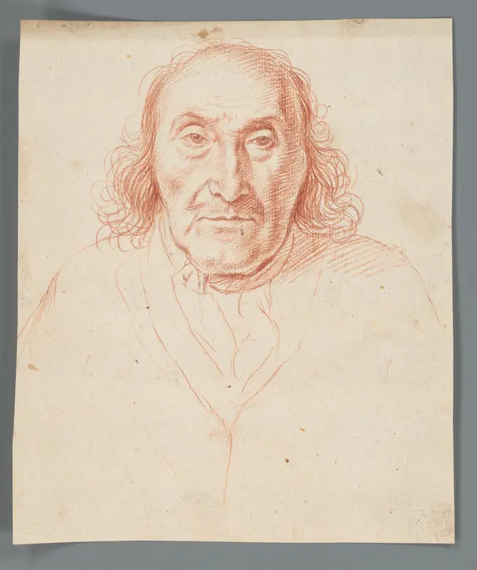 Portret van een man, mogelijk zelfportret Wall Art by Unknown - High-Resolution Digital Print