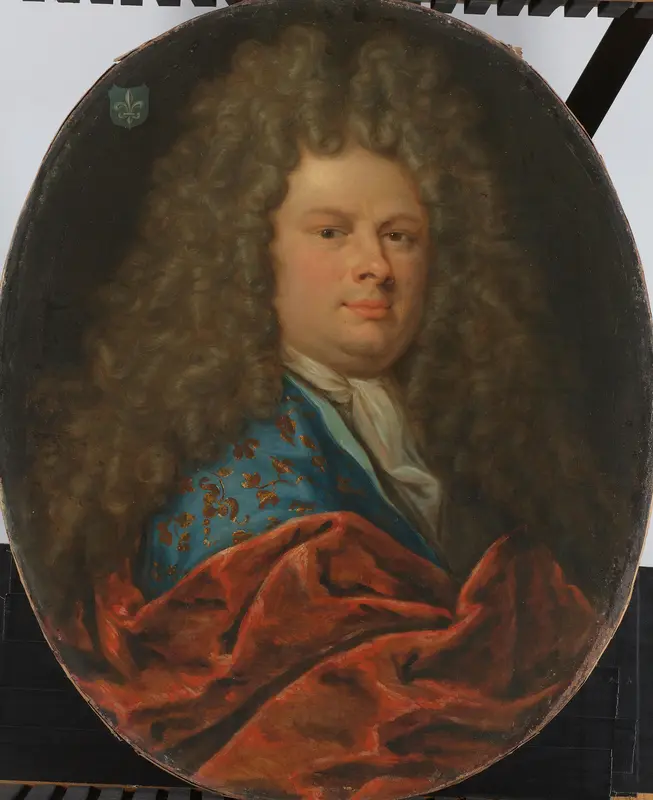 Portret van een man, vermoedelijk Theodorus Rijswijk (1668-1729), schepen te Amsterdam Wall Art by Unknown - High-Resolution Digital Print