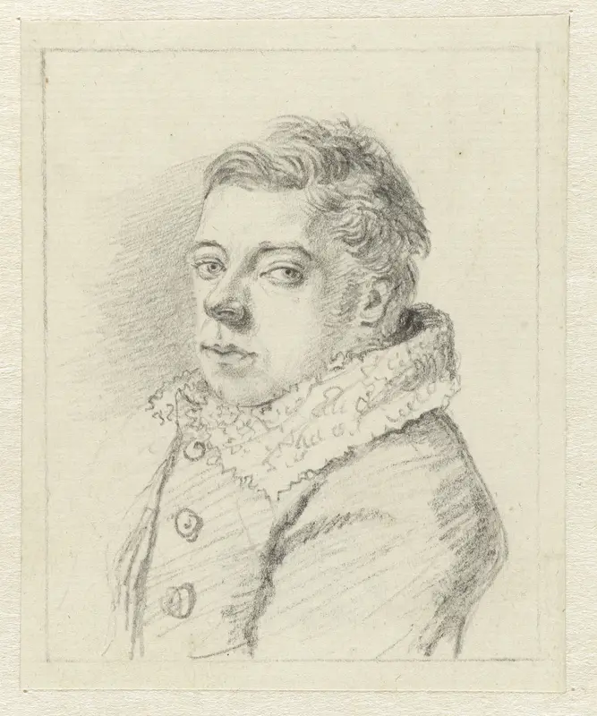 Portret van een officier (?) Wall Art by Ernst Willem Jan Bagelaar - High-Resolution Digital Print