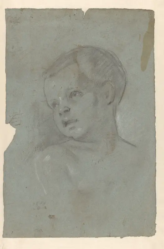 Portret van een onbekend kind Wall Art by Willem Witsen - High-Resolution Digital Print