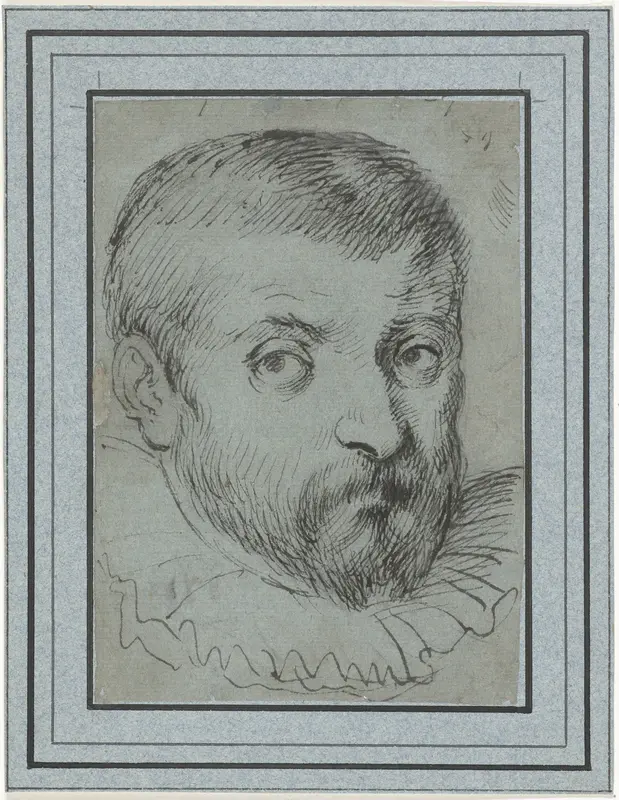 Portret van een onbekend man Wall Art by Unknown - High-Resolution Digital Print