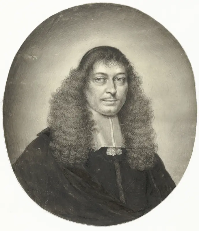 Portret van een onbekende man Wall Art by Pieter Cornelisz. van Slingelandt - High-Resolution Digital Print
