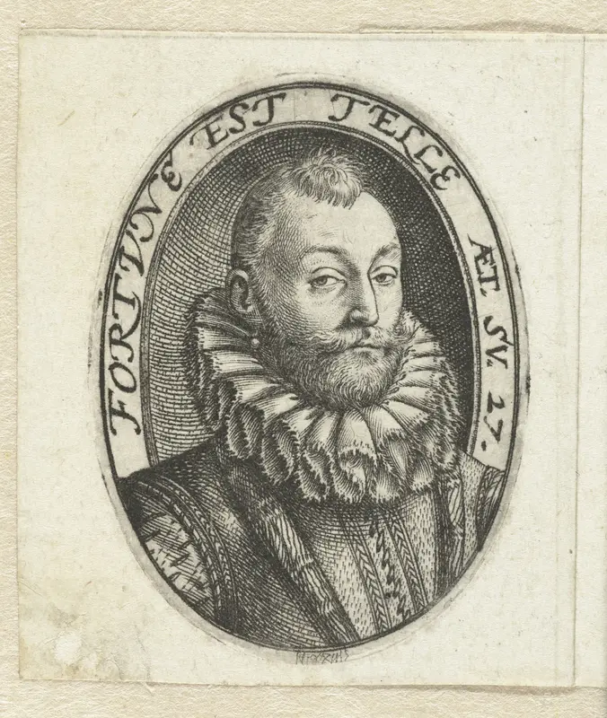 Portret van een onbekende man Jan van Heussen (?) Wall Art by Unknown - High-Resolution Digital Print